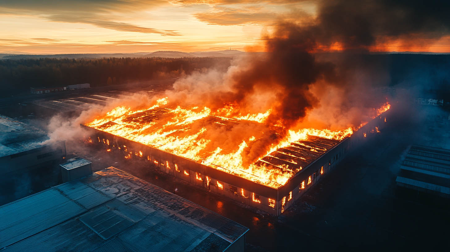Fire Damage Roof Repair — commercial roofing in Omaha, NE